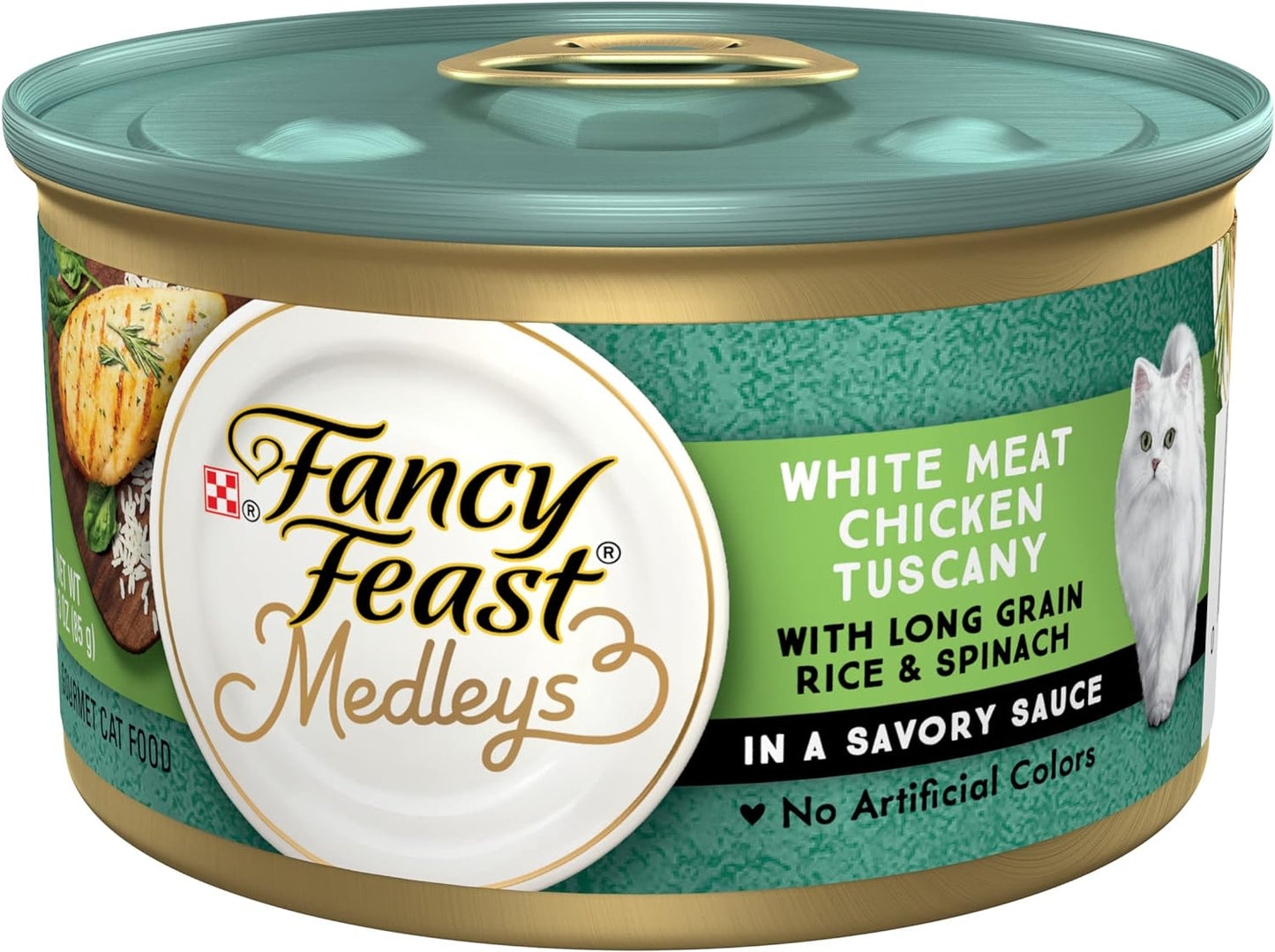 Fancy Feast Medleys Chicken Tuscany (3oz) - Fancy Feast Wet Cat Food - The Family Pet