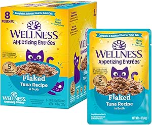 Wellness Appetizing Entrees Flaked Tuna Cat (1.4oz) - Wet Cat Food - The Family Pet