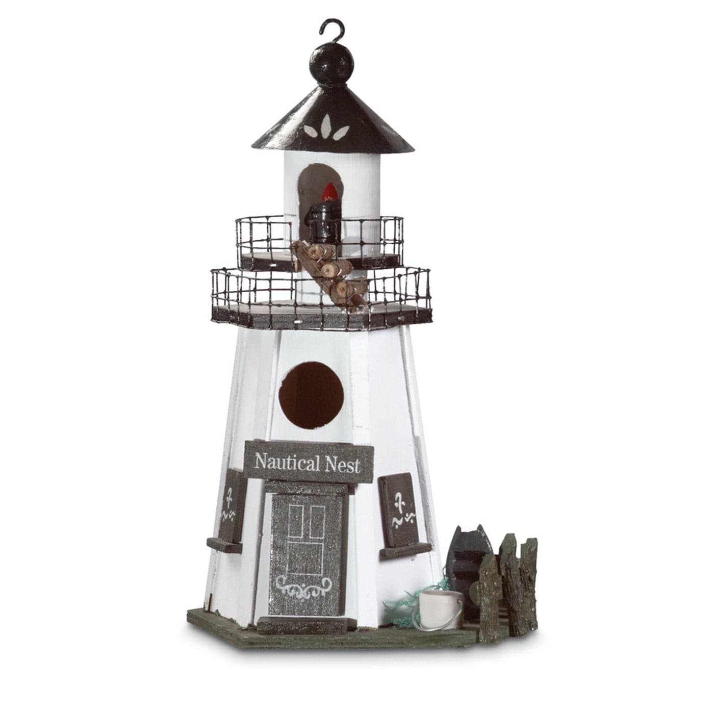 Nautical Nest Seaside Decorative Outdoor Birdhouse