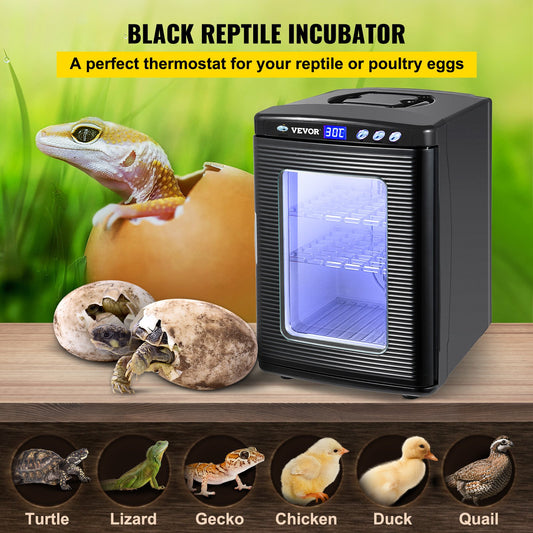 Digital Reptile Incubator - 25L Heating & Cooling Chamber