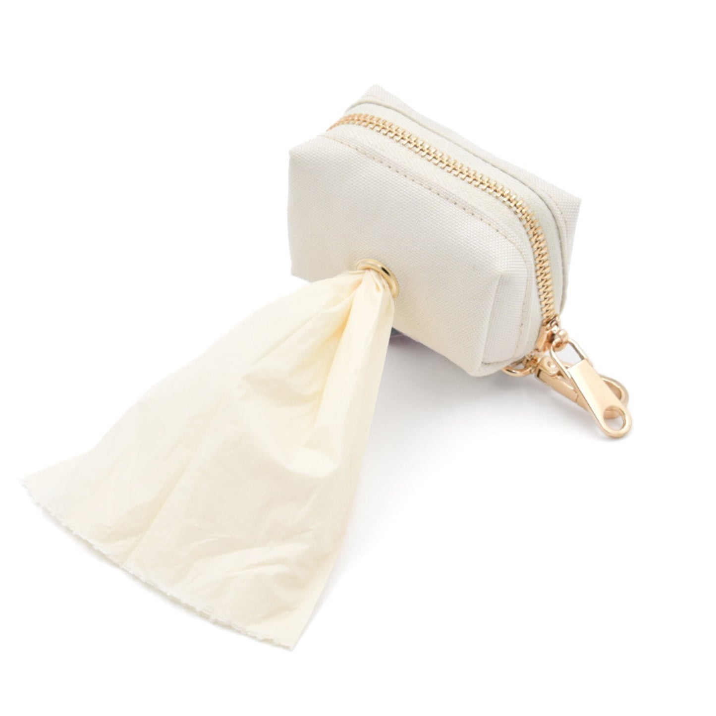 Le Poo Pouch - Bone - Pet Waste Dispenser - Elise Galleria