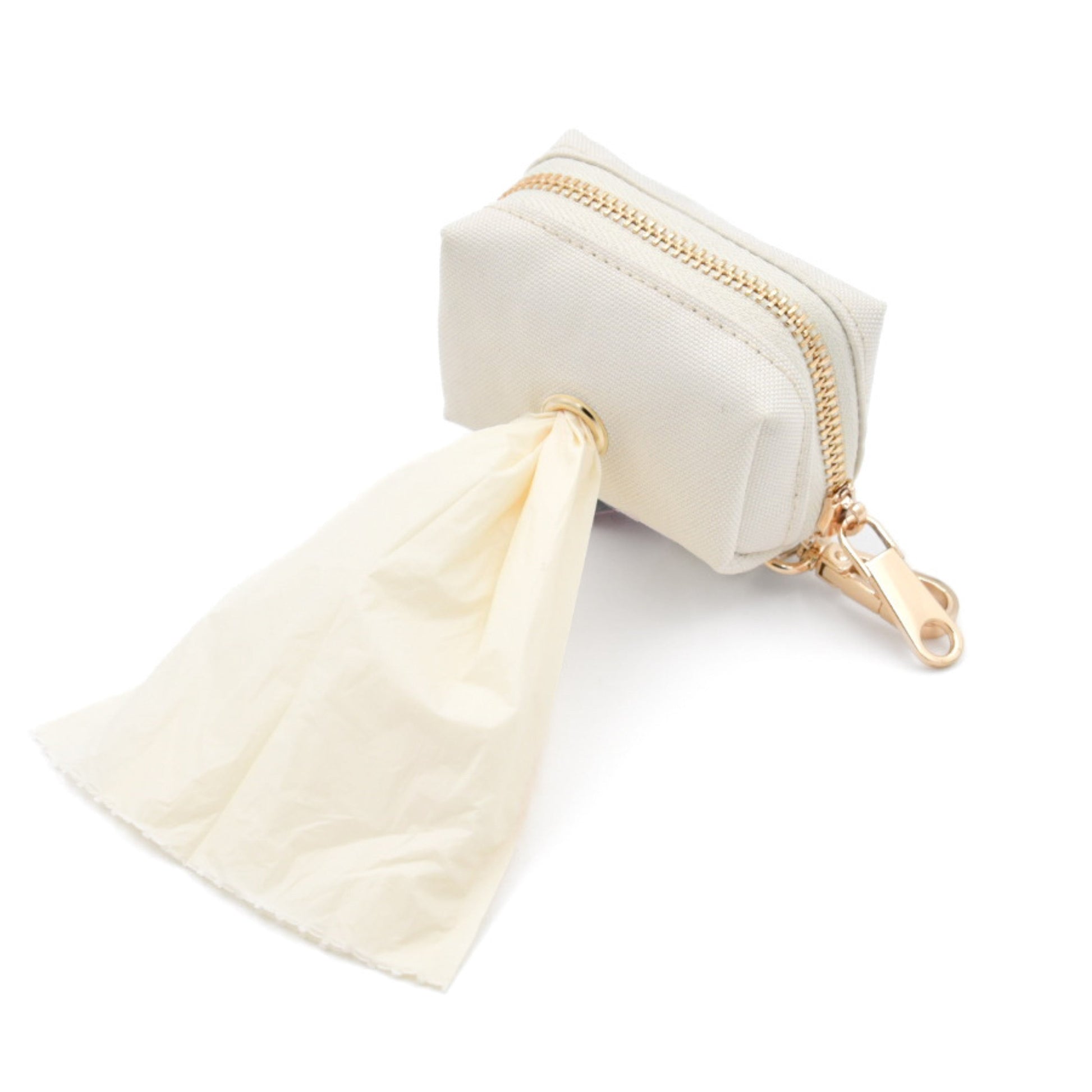 Le Poo Pouch - Bone - Pet Waste Dispenser - Elise Galleria