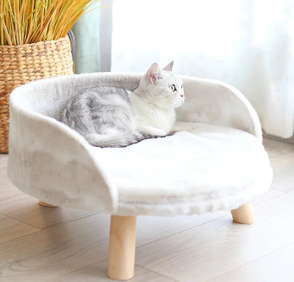 Cozy Pet Nest High Sofa - Pet Bed / House - Ameraeon