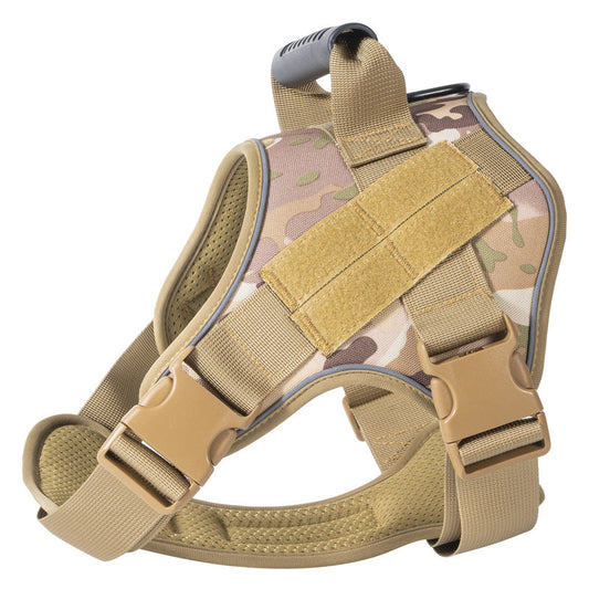 Tactical dog vest: for large dogs (German Shepherd, Golden
