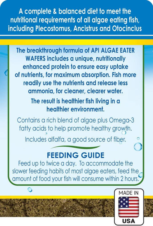 ALGAE EATER WAFERS Algae Wafer Fish Food