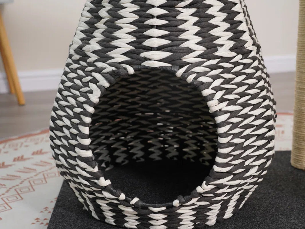 Petpals Ace Handwoven Cat Tree – Boho Chic Style with