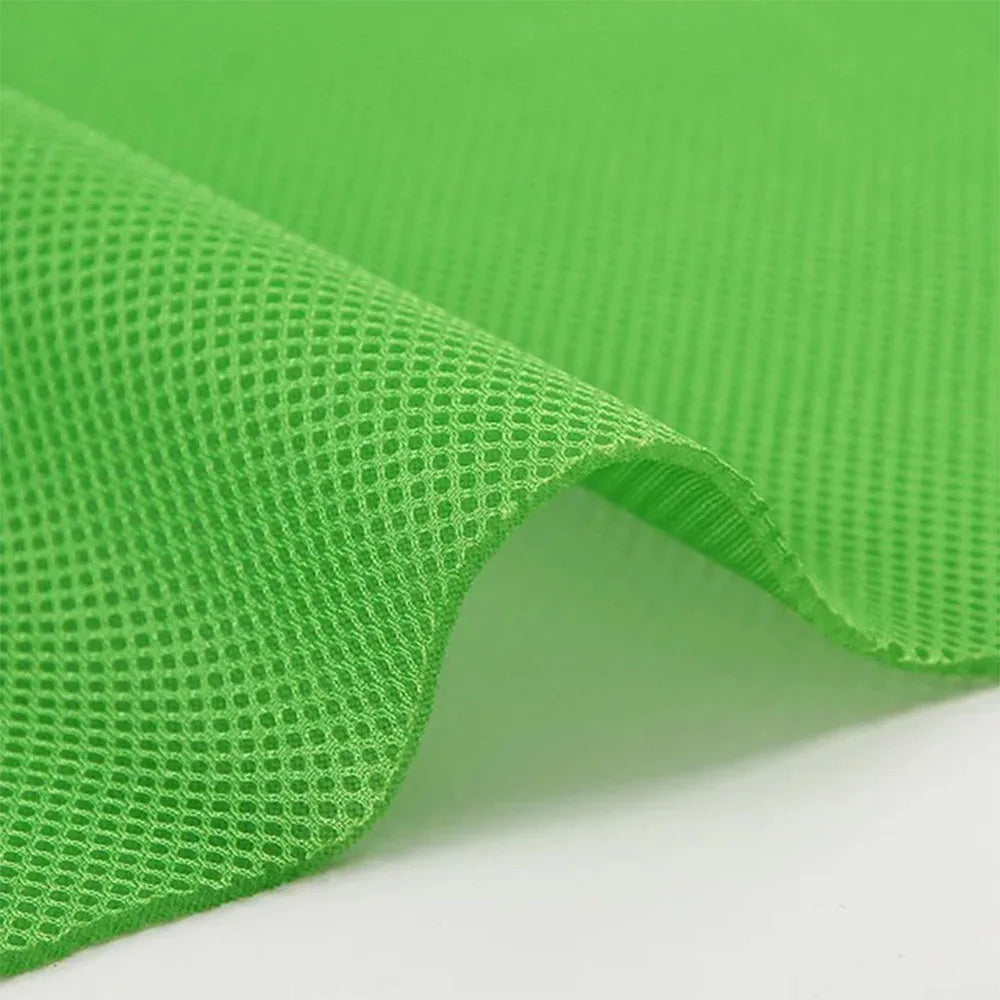 155CM Wide Air Spacer Mesh Fabric Three-Dimensional Carbon Fiber PET Heavy Seat Cover Soft Thicken Breathable Sports Shoes Wears