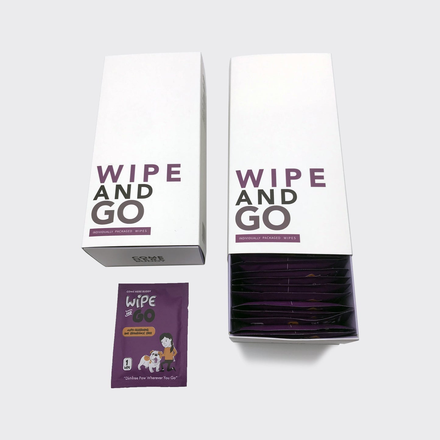 Dog Wipes - Pet Wipes - Come Here Buddy