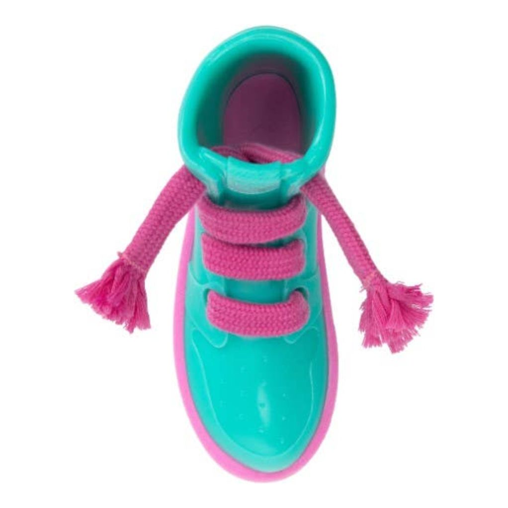 Fresh Kicks N' Licks Teal and Pink Chew Dog Toy
