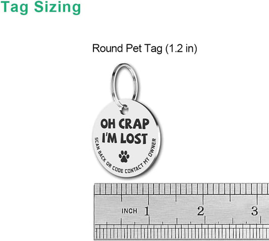 QR Code Pet Tags: Instant Email Alerts & Online Profiles