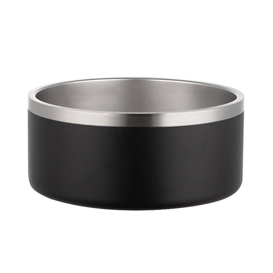 Stainless Steel Dog Bowl Inside And Outside 304 With Silica