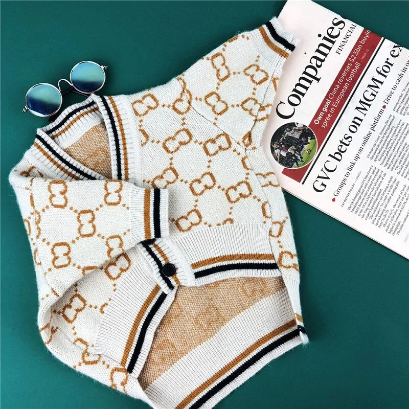 Dog Winter Knit Sweater Petite Pooch Warm 🧶