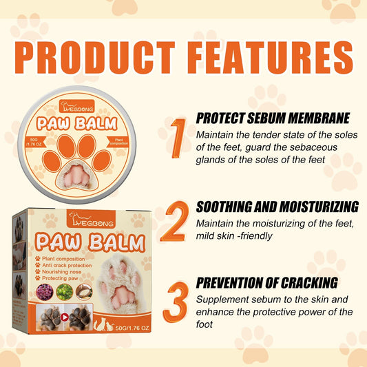 Pet Moisturizing Claw Balm for Cats and Dogs Deeply