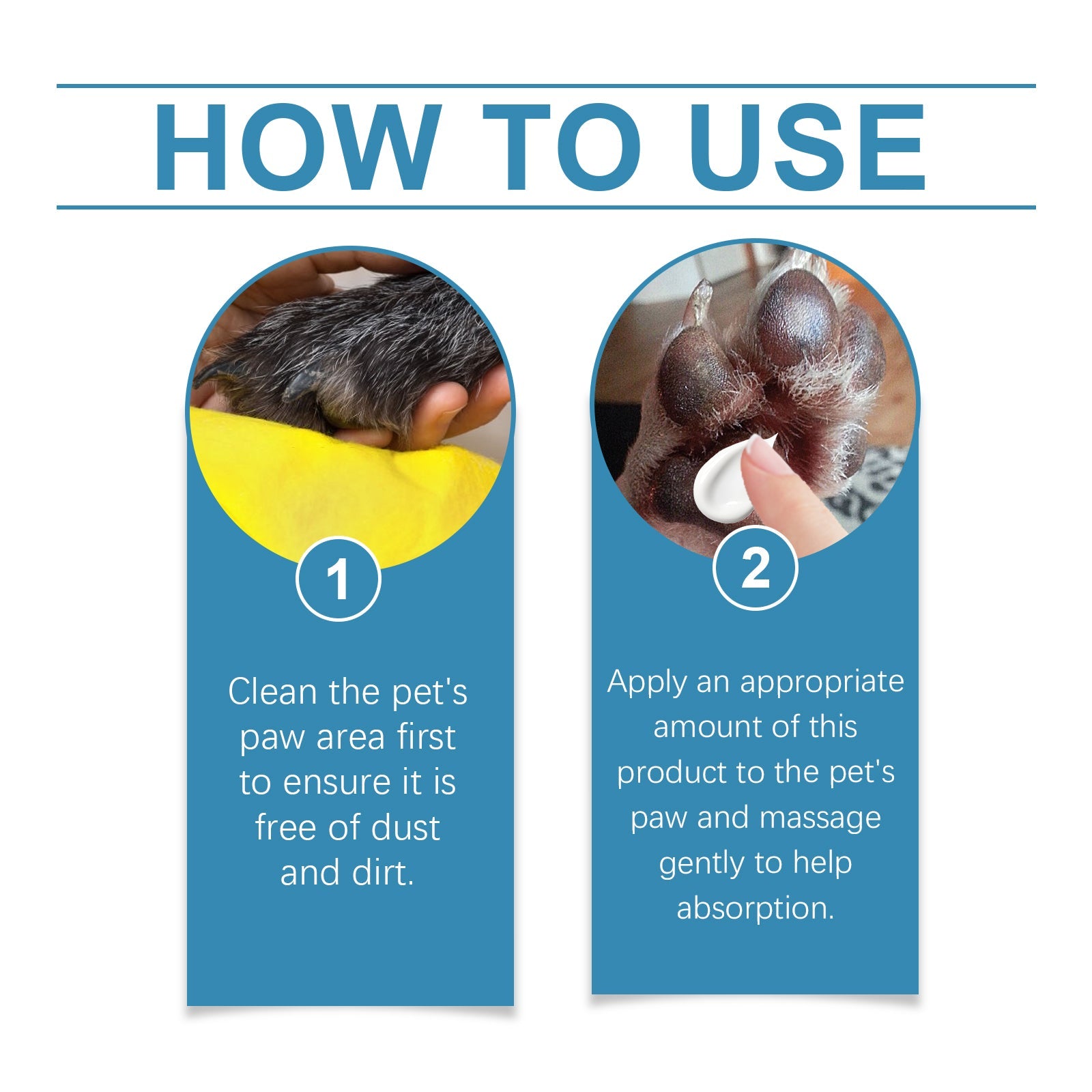 Pet Paw Care Cream For Dogs And Cats Deep Moisturizing Foot Care Cream For Soles And Pads - Purrfect Pet Kingdom