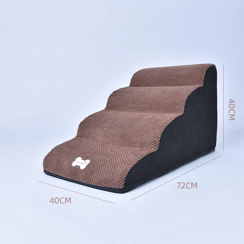 Pet slope stairs anti slip and wear-resistant removable and washable sponge steps - Purrfect Pet Kingdom