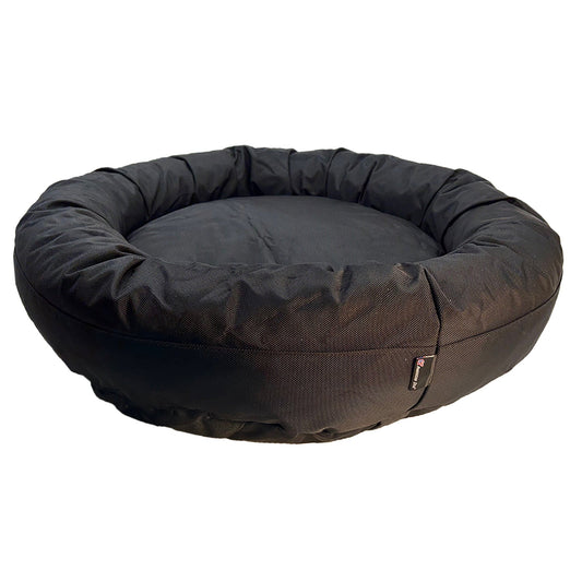Dog Bed Round Bolstered Armor Washable Pet Bed Comfort - detail view