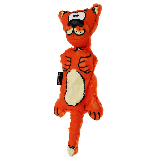 Dog Toy Cliff The Cat Interactive Plush Chew Play Durable - detail view