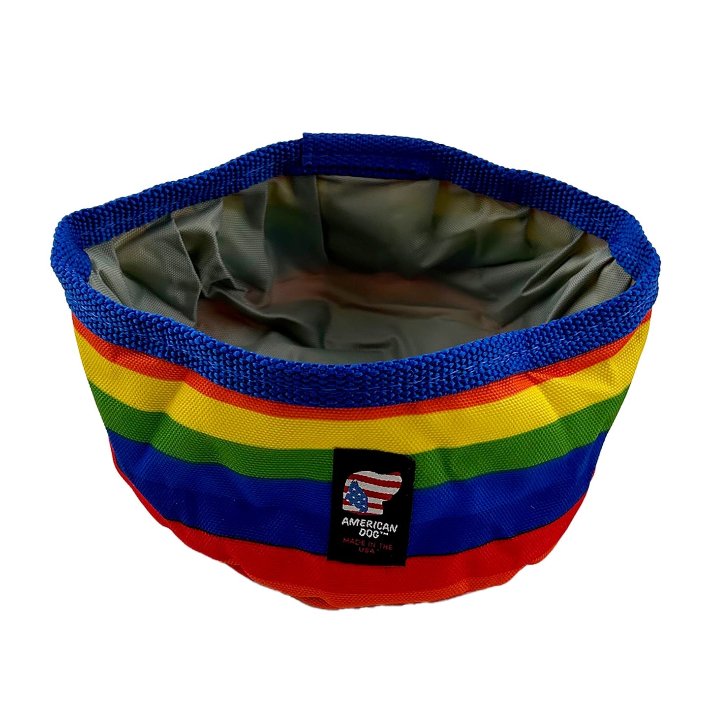 Rainbow H2O Stowabowl - Water Bowl - American Dog