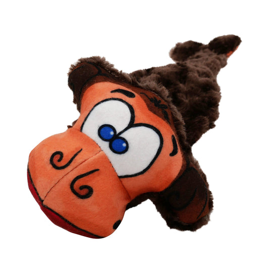 Dog Toy Milo The Monkey Interactive Plush Chew Play Durable - detail view