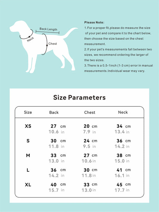 Mesh Summer Pet Vest - Anti-Shed Design