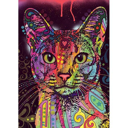 Abyssinian Jolly Pets 2000 Piece Jigsaw Puzzle Heye