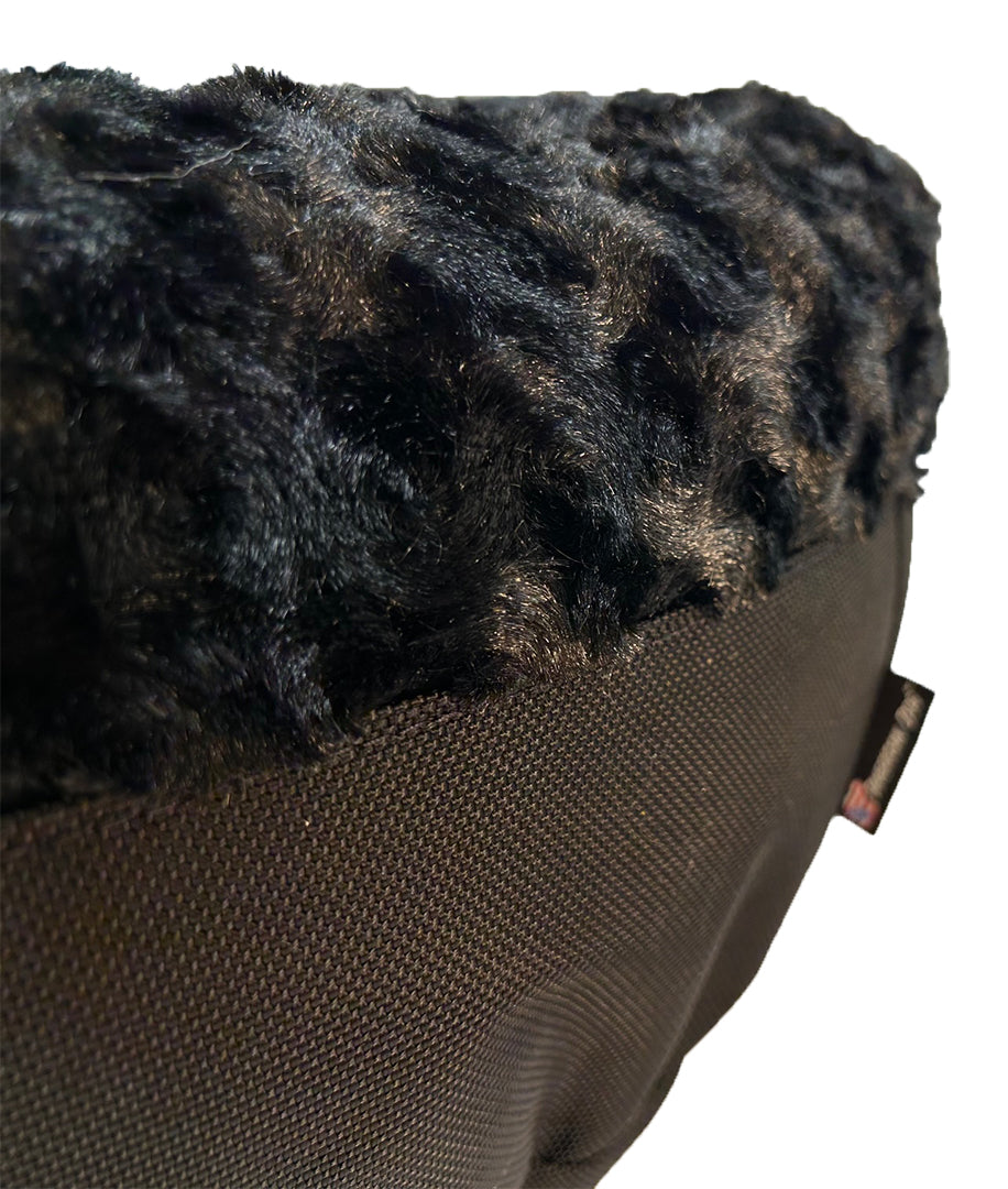 Dog Bed Round Bolster Furvana Soft 13 Lbs ๐๏ธ