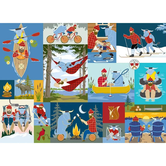 Adventures of Paul & Babe "Something's Amiss!" 1000 Piece Jigsaw Puzzle PuzzleTwist