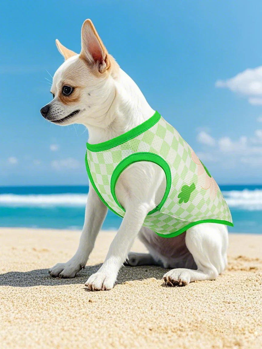 Mesh Summer Pet Vest - Anti - Shed Design - pet clothing - THRIXINE