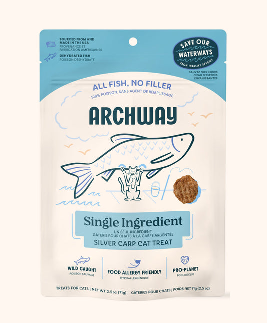 Silver Carp For Cats - Cat Treats - Arch Pet Food