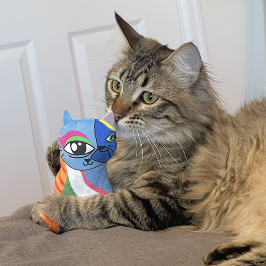 KONG Artz Kahlo Picasso 2-Pack Cat Toys