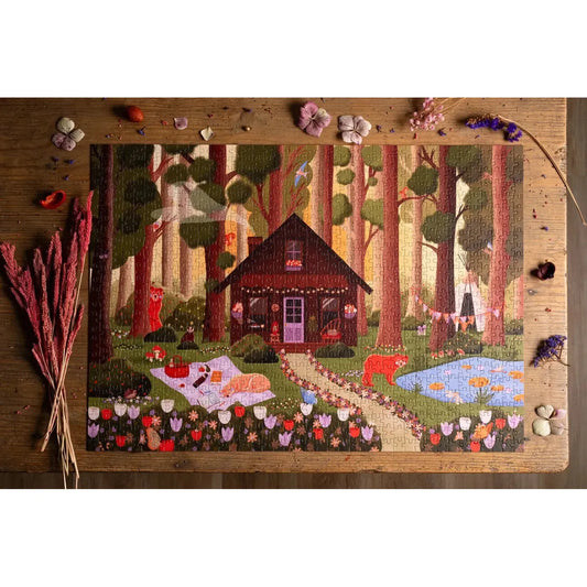 Aurore Des Bois (Dawn of the Woods) 1000 Piece Premium Jigsaw Puzzle Trevell