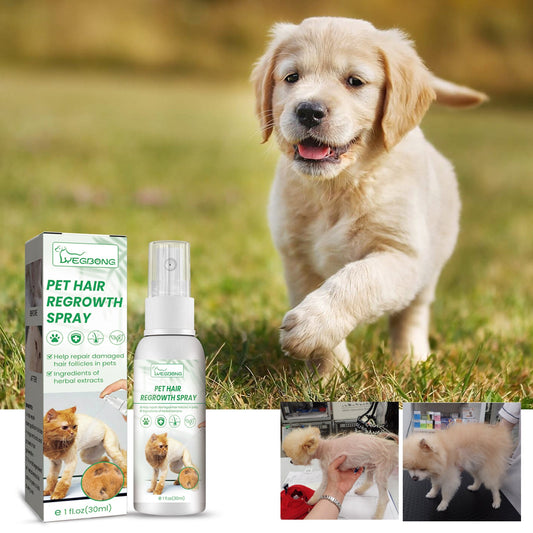Pet Hair Growth Spray for Cats and Dogs - Hair Care