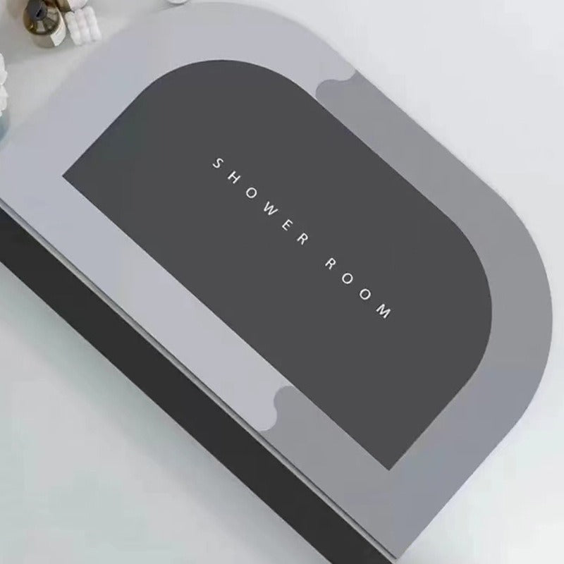 Soft cushion floor mat absorbent foot mat bathroom non-slip quick-drying toilet door carpet bathroom door mat - Purrfect Pet Kingdom