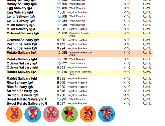 DOG FOOD ALLERGY/ SENSITIVTY TEST! - Health Products 4 All - ReNewedPet