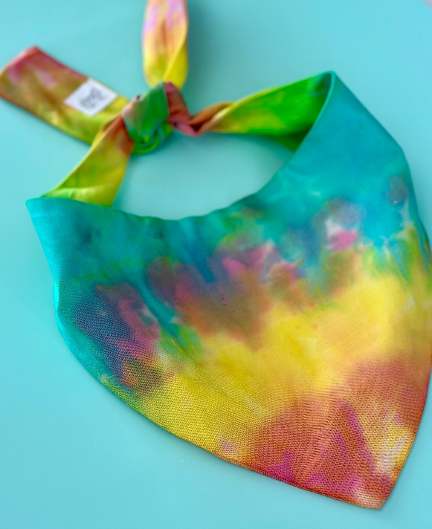 Custom Tie Dye Dog Bandana - Purrfect Pet Kingdom
