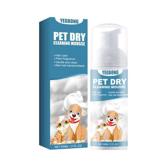 Waterless Grooming Mousse for Dogs and Cats | Fresh Clean