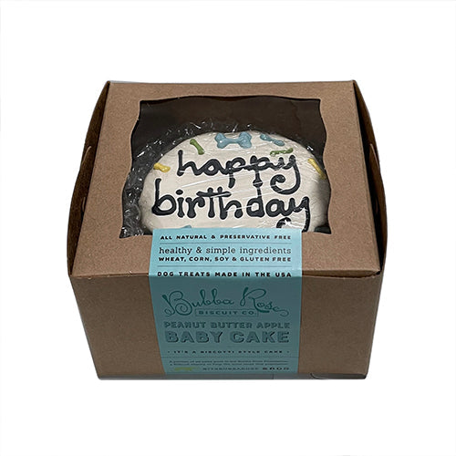 Dog Birthday Cake: Blue Baby Cake Shelf Stable for Dogs - premium dog treat from Purrfect Pet Kingdom