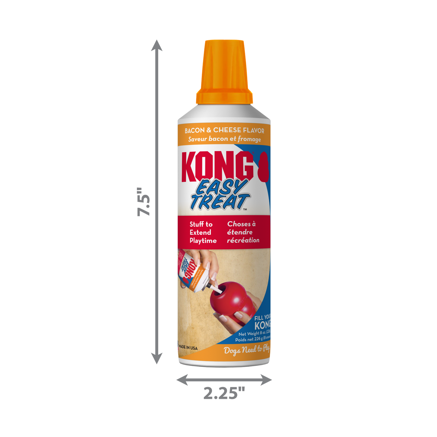 Kong Easy Treat (8oz) - Dog Treats - The Family Pet