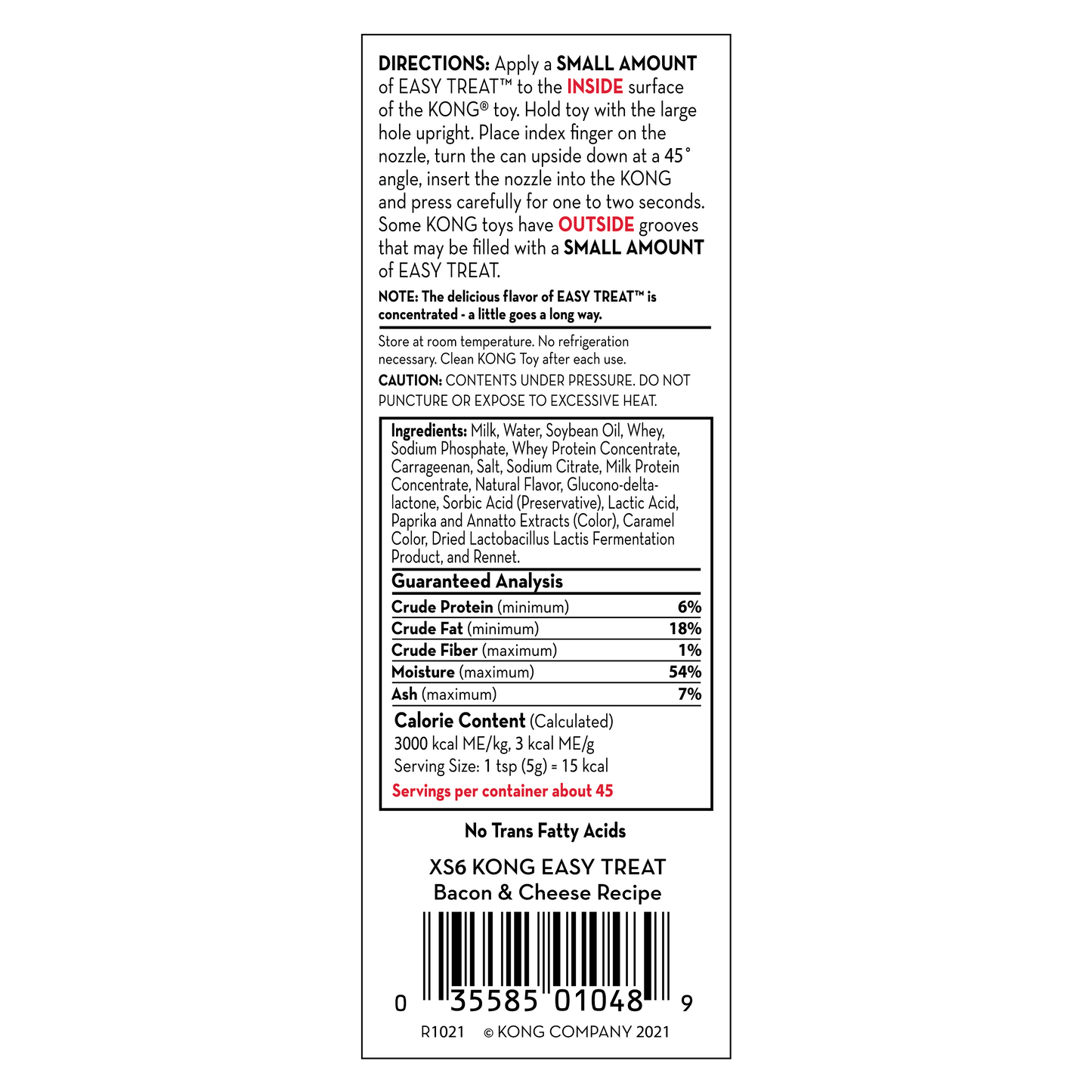 Kong Easy Treat (8oz) - Dog Treats - The Family Pet