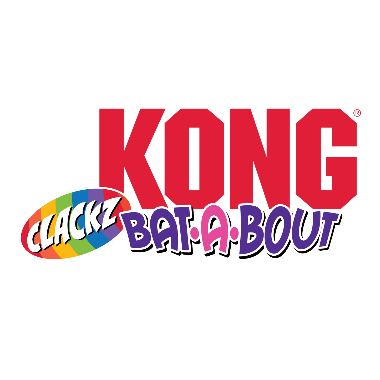 Kong Bat - A - Bout Clackz Caterpillar - Kong Cat Toys - The Family Pet