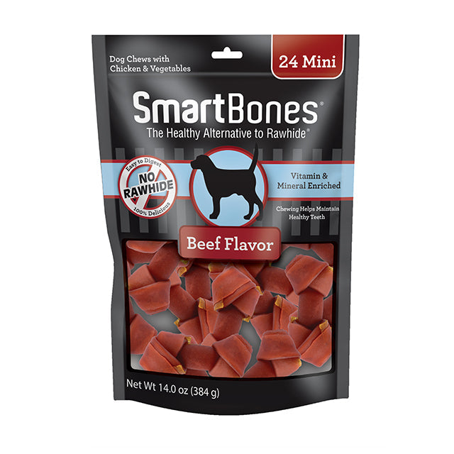 Smartbones Beef Classic Bone Chew - Mini (24pk) (14oz)