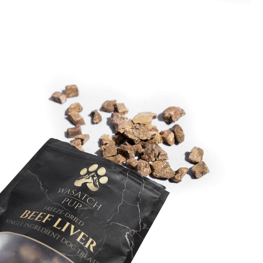 Freeze - Dried Beef Liver | Single Ingredient Dog Treats - Wasatch Pup