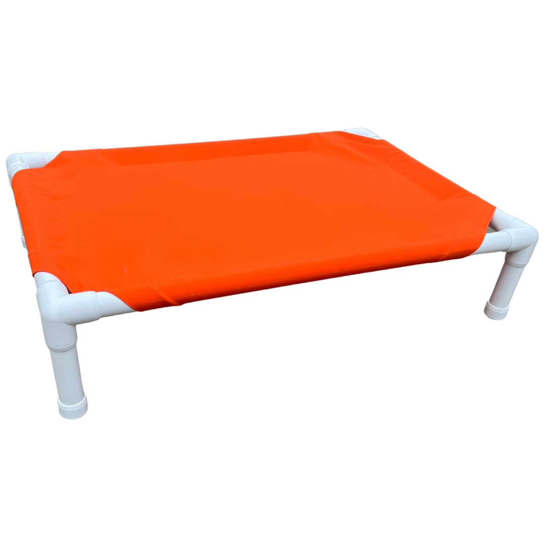 Dog Bed Orange Outdoor Indoor Sunbrella Blaze ๐๏ธ