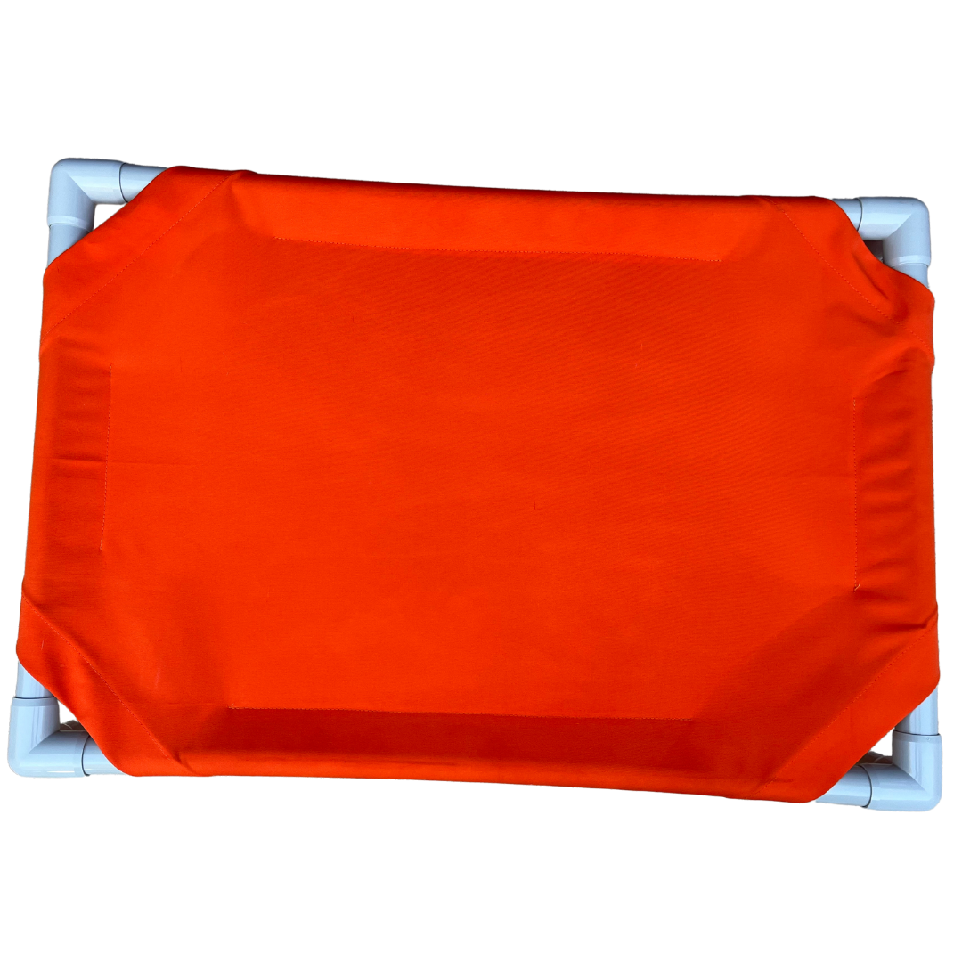 Dog Bed Orange Outdoor Indoor Sunbrella Blaze ๐๏ธ