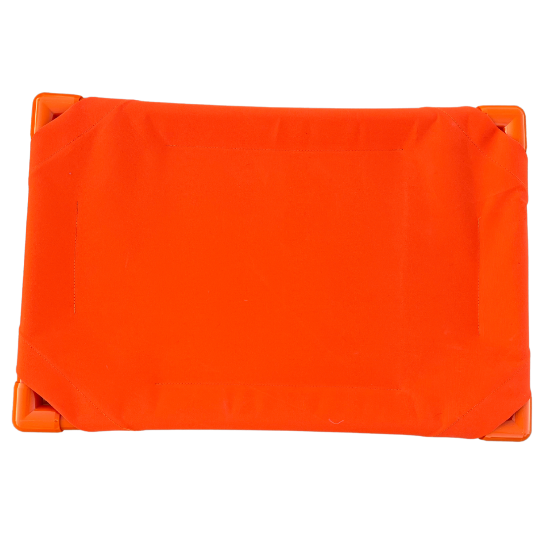 Dog Bed Orange Outdoor Indoor Sunbrella Blaze ๐๏ธ
