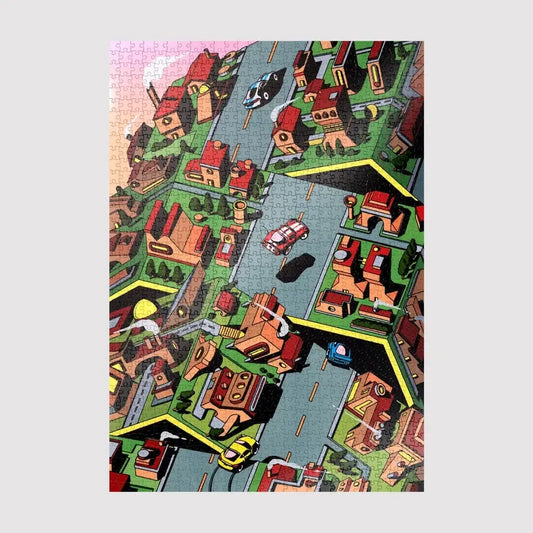 Block Party By Maxime Mouysset 1000 Piece Limited Edition Jigsaw Puzzle Sulo