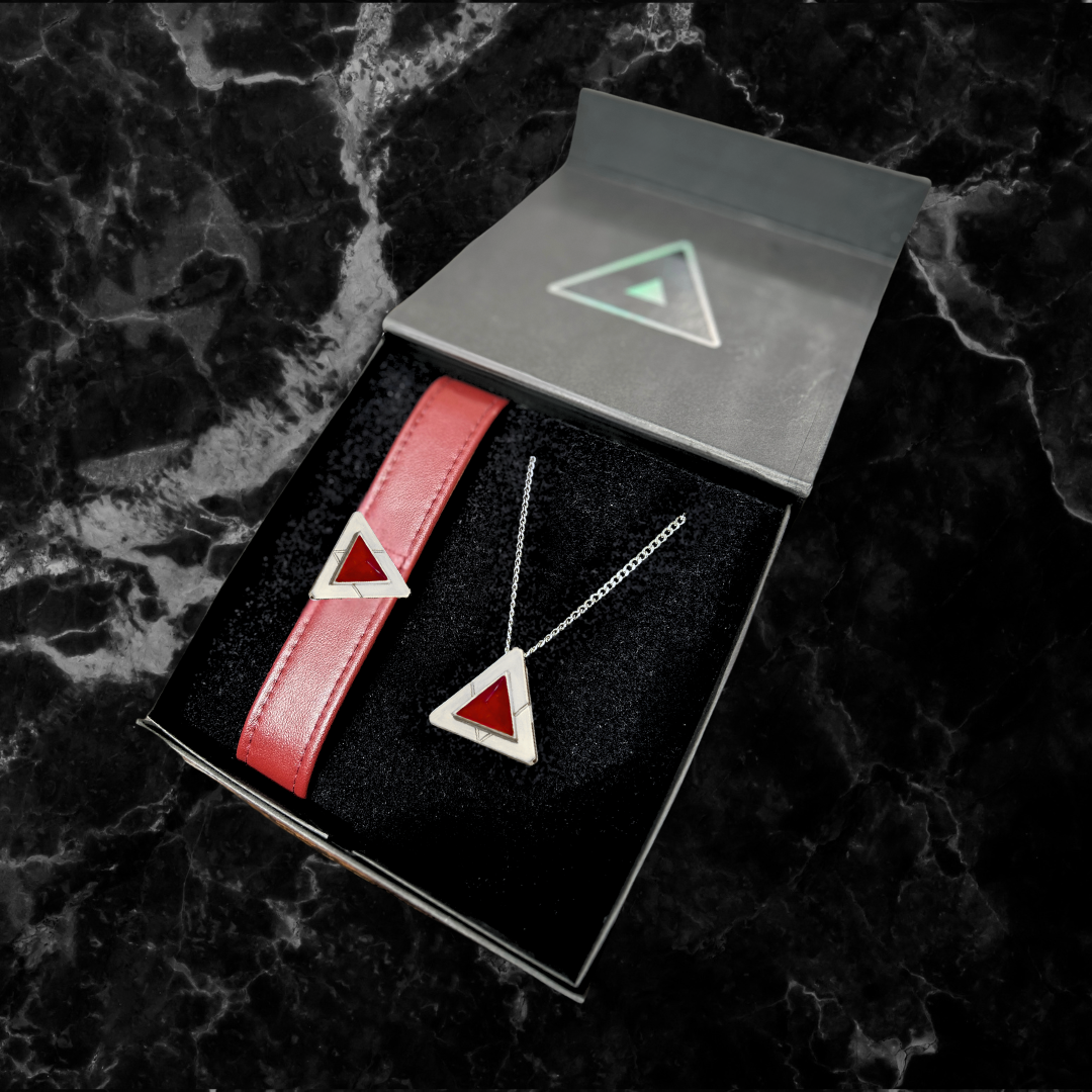 Bordeaux Carnelian Match Your Pet Gift Box Set