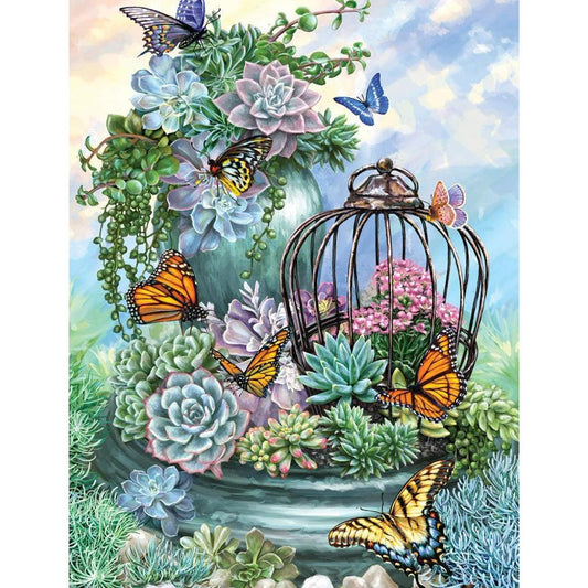 Butterfly Bliss 500 Piece Jigsaw Puzzle Springbok
