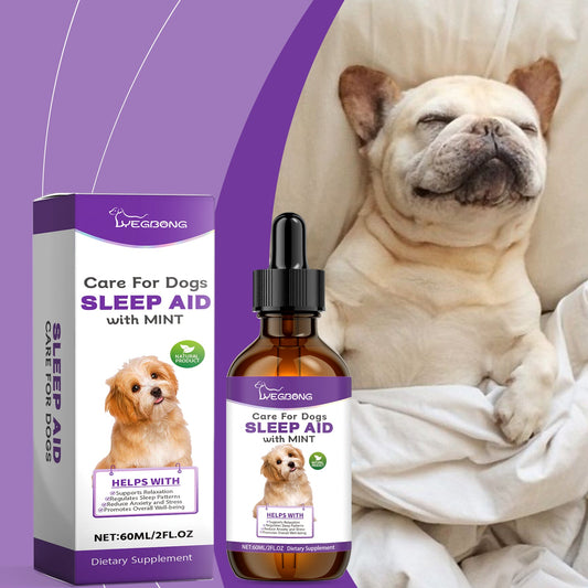Dog Sleep Drops Pamper Dogs Sleeping At Night Pet Sleep Care Drops Supplement