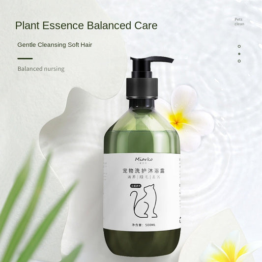 Pet Shampoo 500ml - Deodorizing Scented Bath